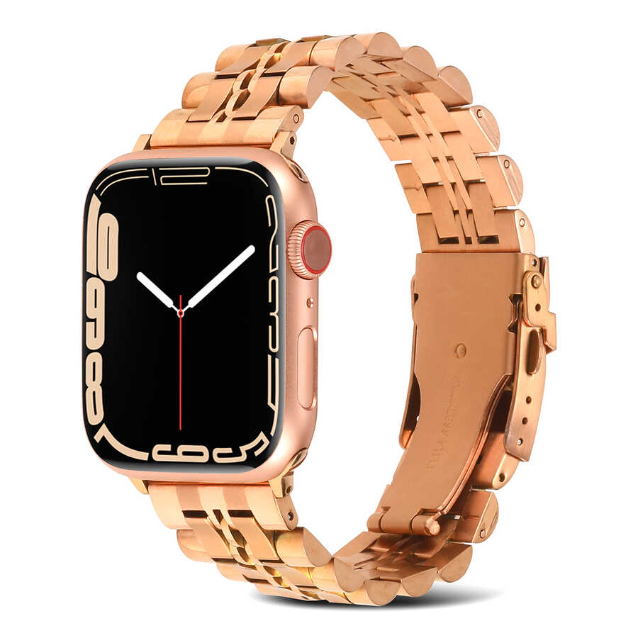 ​​​  Watch 38mm Style Metal Kordon-Rose gold