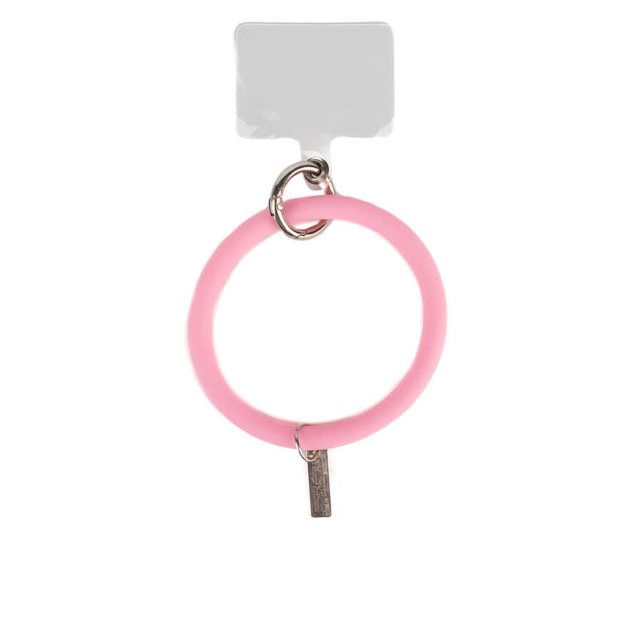 Tuhatu Hanger 01 Telefon Tutucu El Askısı Bileklik-Pembe