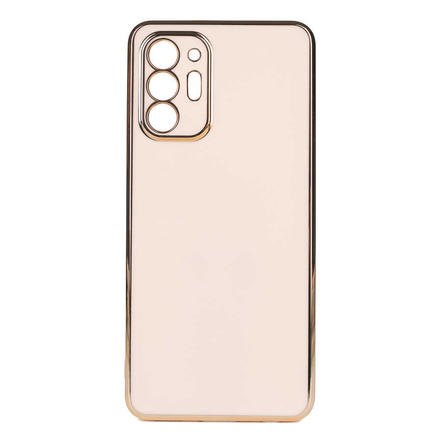 Galaxy Uyumlu Note 20 Ultra Kılıf Tuhatu Bark Kapak-Rose gold