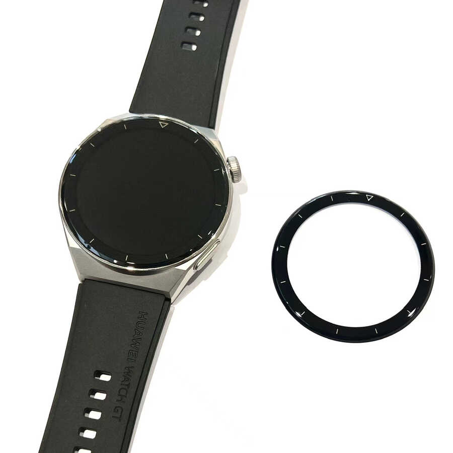 Huawei Uyumlu Watch GT 3 Pro 46mm Tuhatu PMMA Pet Saat Ekran Koruyucu