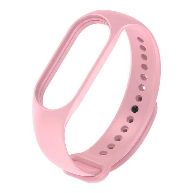 Xiaomi Uyumlu Mi Band 7 Tuhatu Klasik Kordon-Pembe