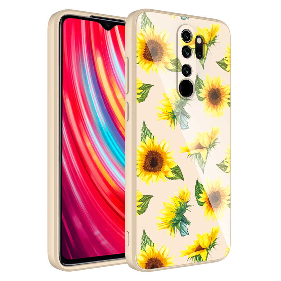 Xiaomi Uyumlu Redmi Note 8 Pro Kılıf Kamera Korumalı Desenli Sert Silikon Tuhatu Epoksi Kapak-No2