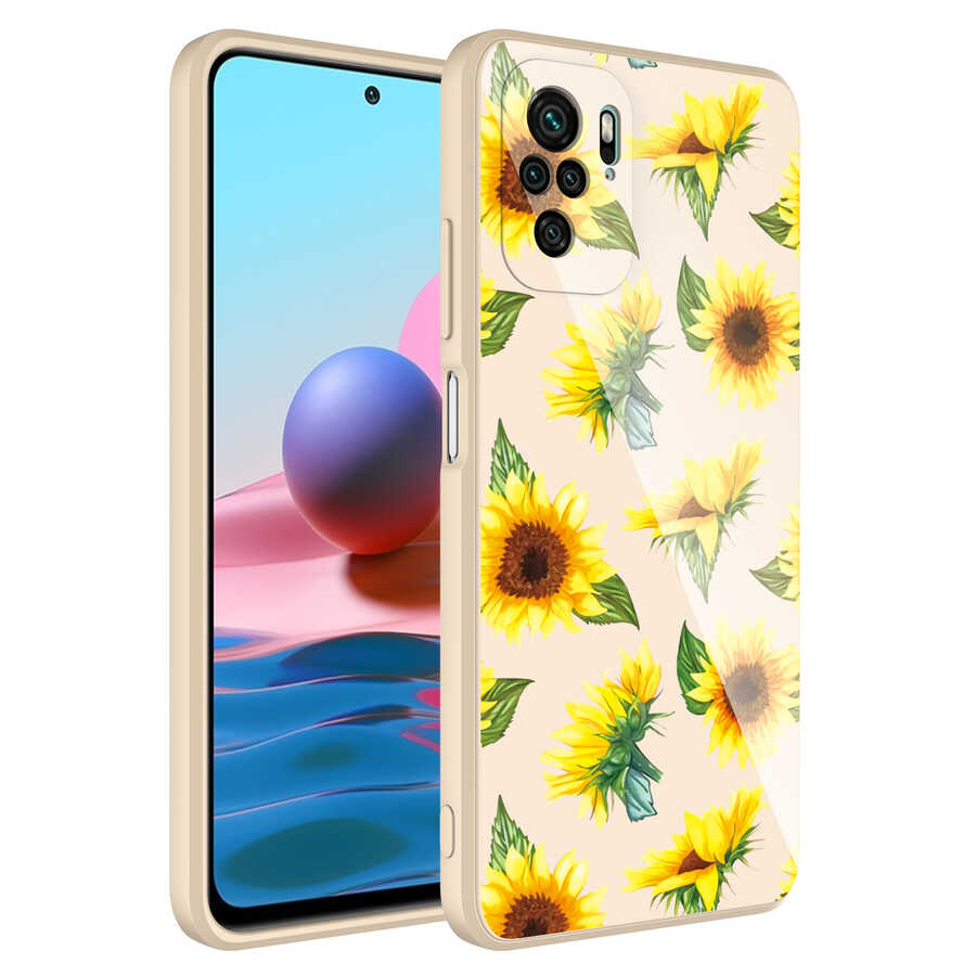 Xiaomi Uyumlu Redmi Note 10S Kılıf Kamera Korumalı Desenli Sert Silikon Tuhatu Epoksi Kapak-No2