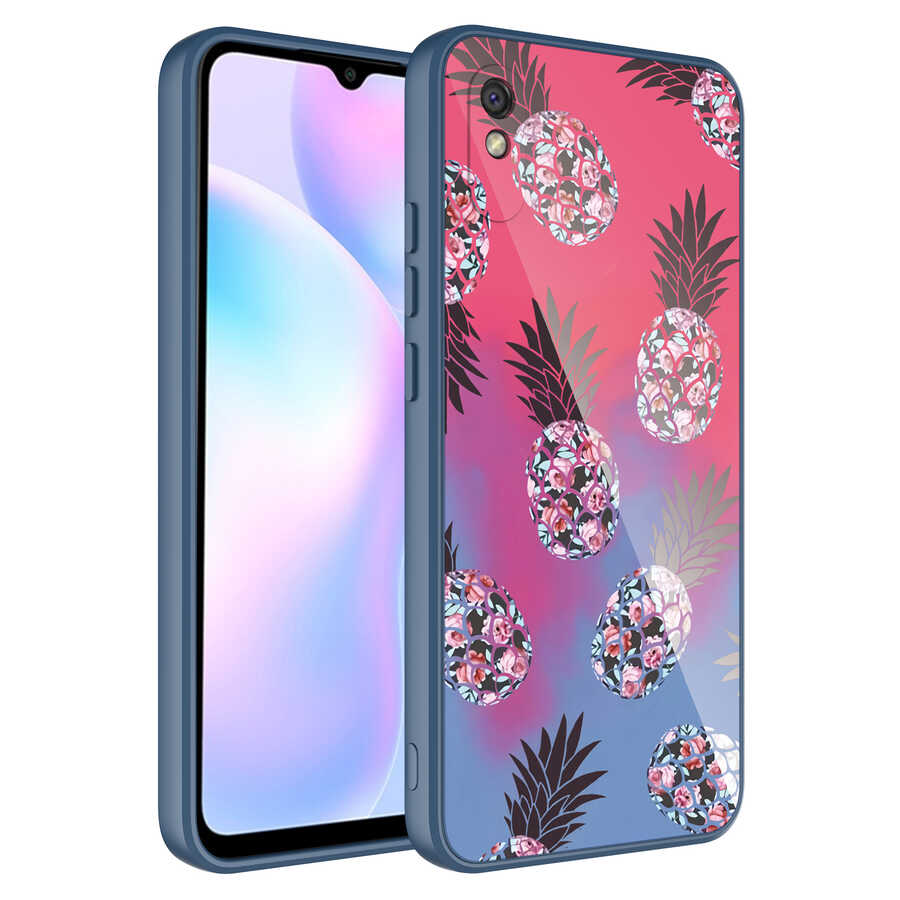 Xiaomi Uyumlu Redmi 9A Kılıf Kamera Korumalı Desenli Sert Silikon Tuhatu Epoksi Kapak-No3