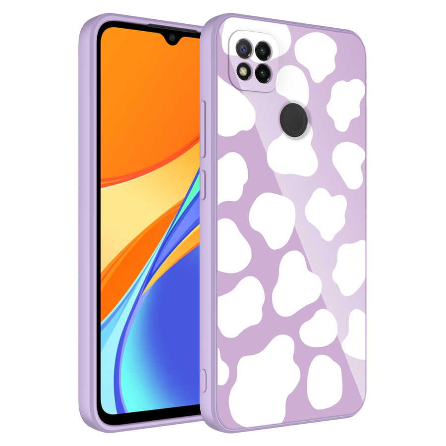 Xiaomi Uyumlu Redmi 9C Kılıf Kamera Korumalı Desenli Sert Silikon Tuhatu Epoksi Kapak-No6