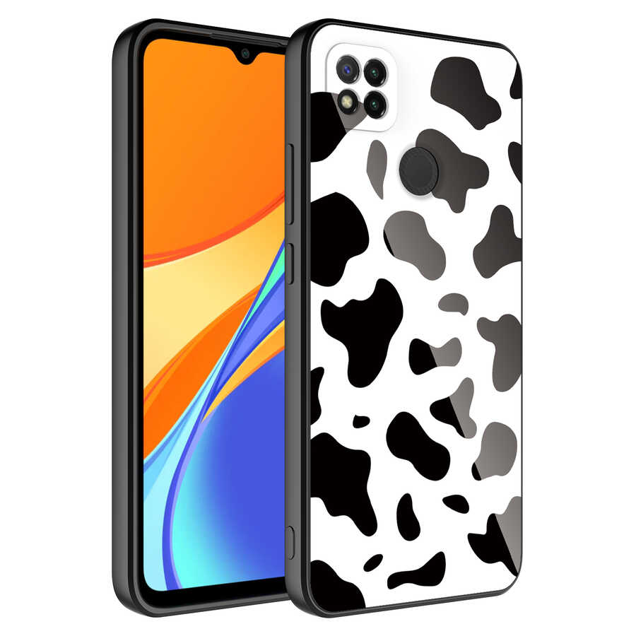 Xiaomi Uyumlu Redmi 9C Kılıf Kamera Korumalı Desenli Sert Silikon Tuhatu Epoksi Kapak-No7