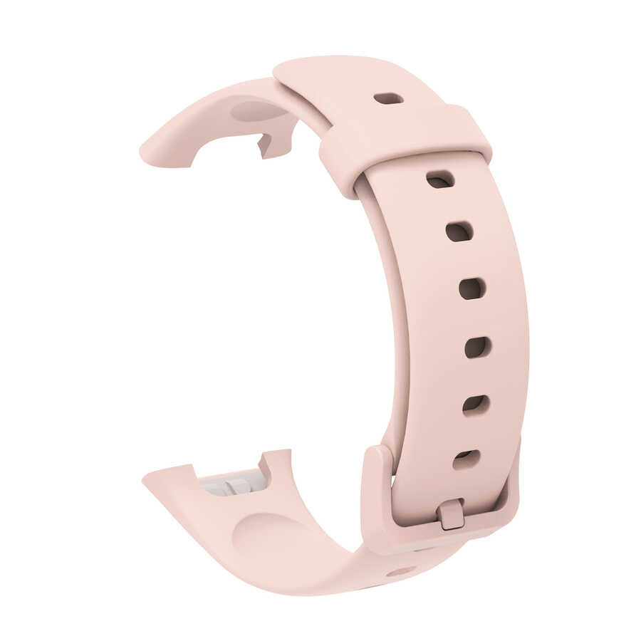 Xiaomi Uyumlu Mi Band 7 Pro KRD-70 Silikon Kordon-Pembe