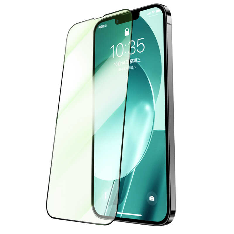 iPhone Uyumlu 14 ​​​​Benks V Pro Green Light Ekran Koruyucu