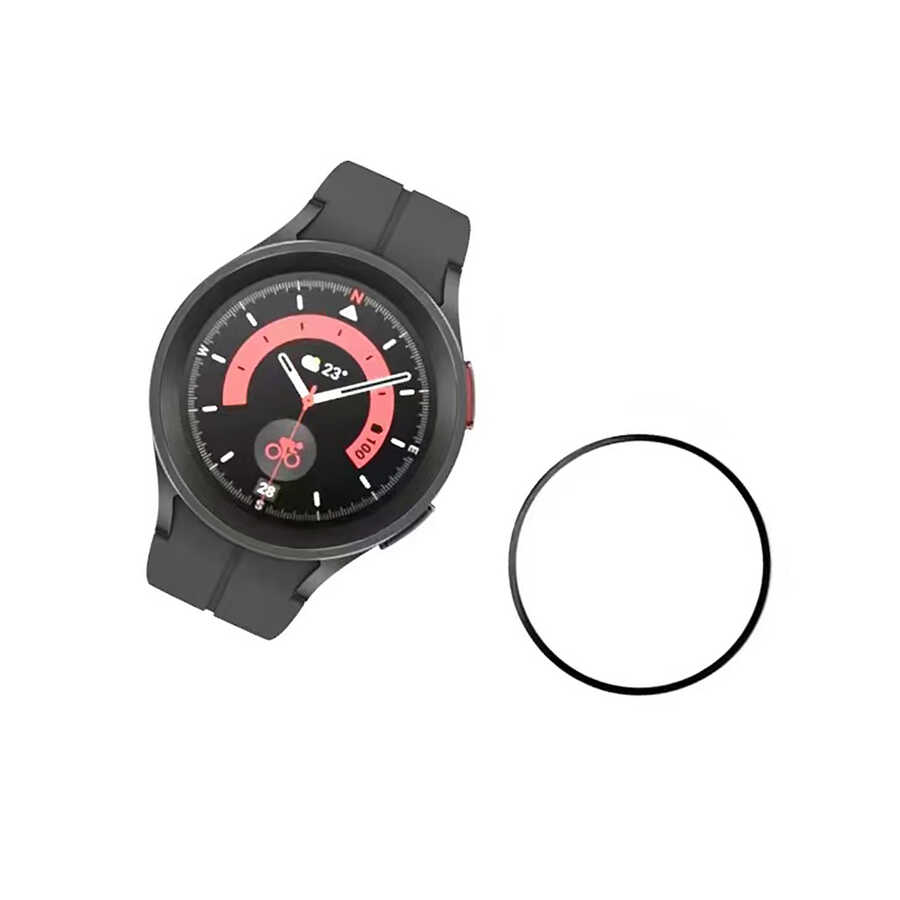 Galaxy Uyumlu Watch 5 Pro 45mm Tuhatu PMMA Pet Saat Ekran Koruyucu