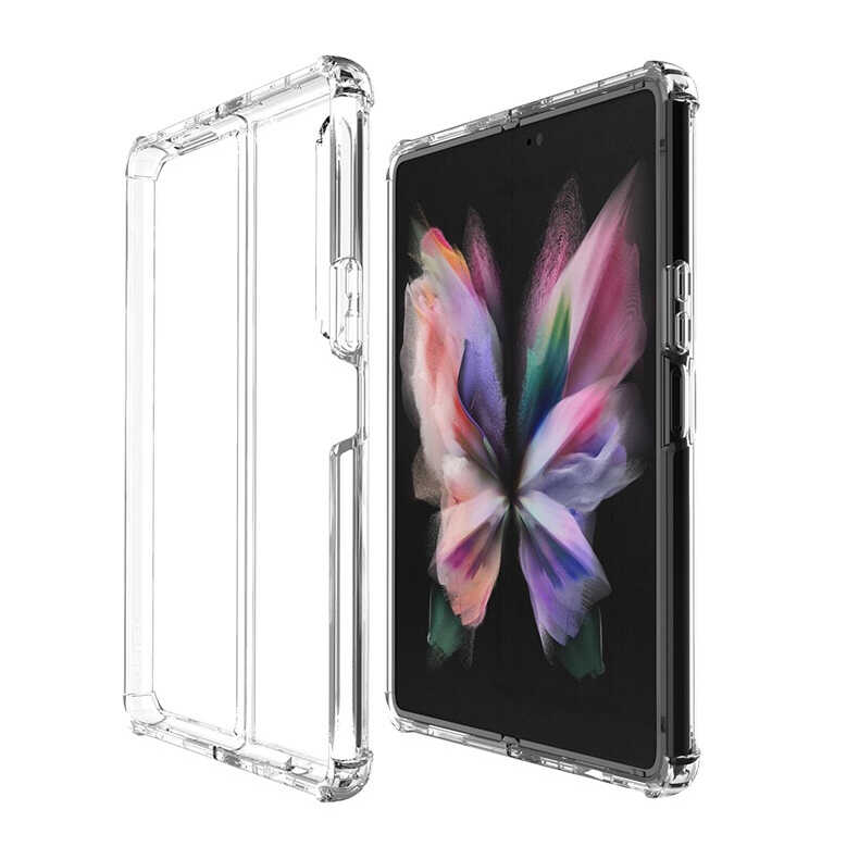 Galaxy Uyumlu Z Fold 3 Kılıf Tuhatu Nitro Anti Shock Silikon