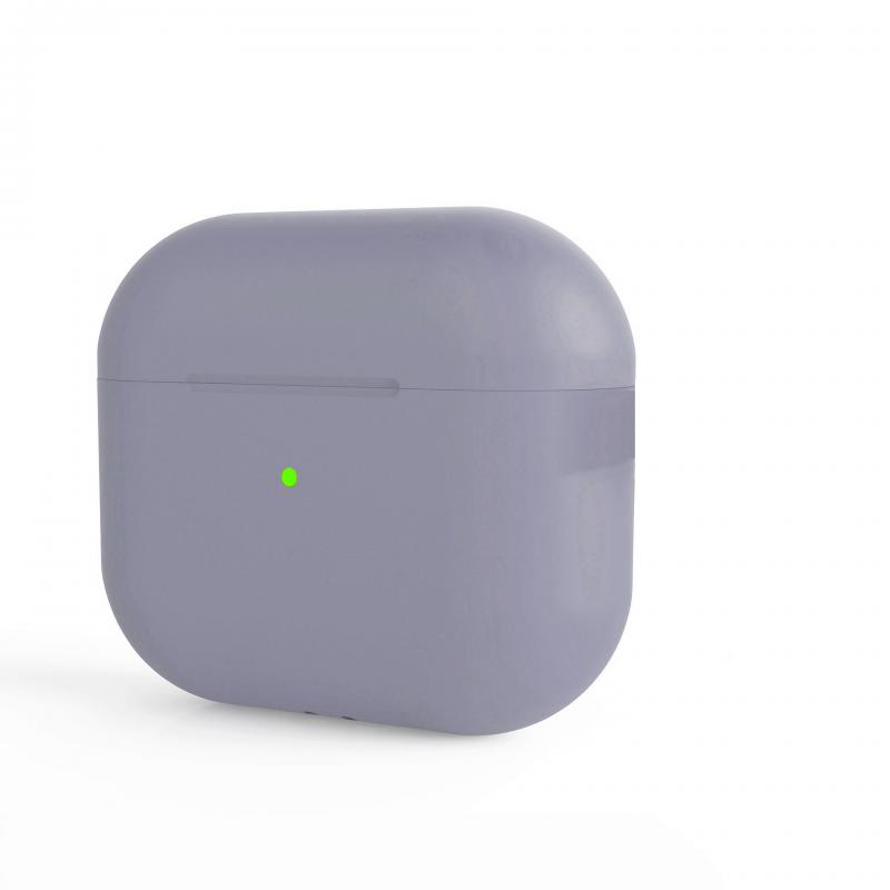 Airpods Uyumlu Pro 2 Tuhatu Standart Silikon Kılıf-Lavendery gray