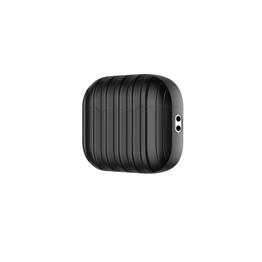 Airpods Uyumlu Pro 2 Tuhatu Airbag 30 Kılıf-Siyah