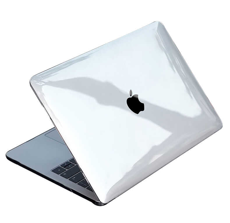 Macbook Uyumlu 13.3’ Pro 2020 Wiwu Ultra İnce Sararmayan Şeffaf Macbook Uyumlu Crystal iShield Kapak