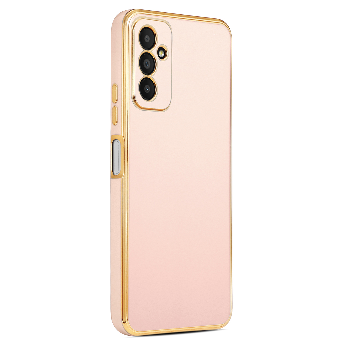 Galaxy Uyumlu M23 Kılıf Tuhatu Bark Kapak-Rose gold