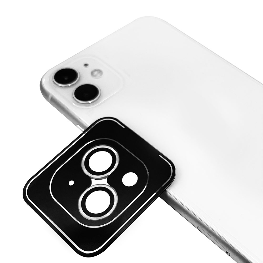 iPhone Uyumlu 13 Mini Tuhatu Lenscam Kamera Lens Koruyucu-Gümüş