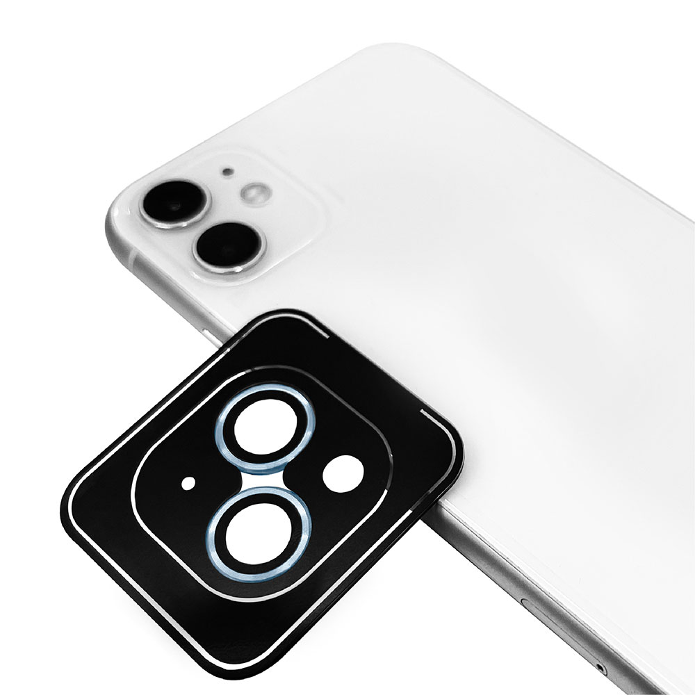 iPhone Uyumlu 13 Mini Tuhatu Lenscam Kamera Lens Koruyucu-Sierra mavi