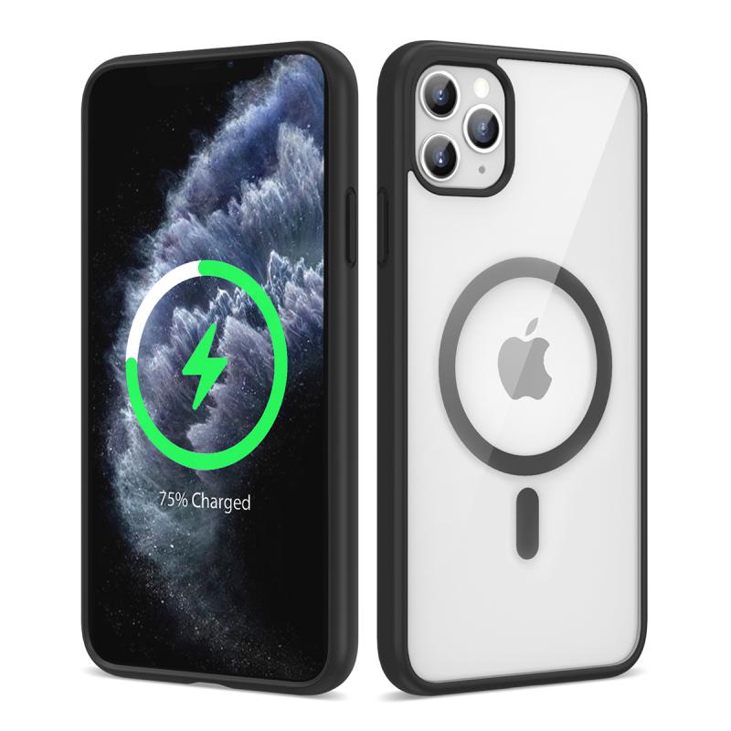 iPhone Uyumlu 11 Pro Kılıf Magsafe Wireless Şarj Özellikli Silikon Tuhatu Ege Kapak