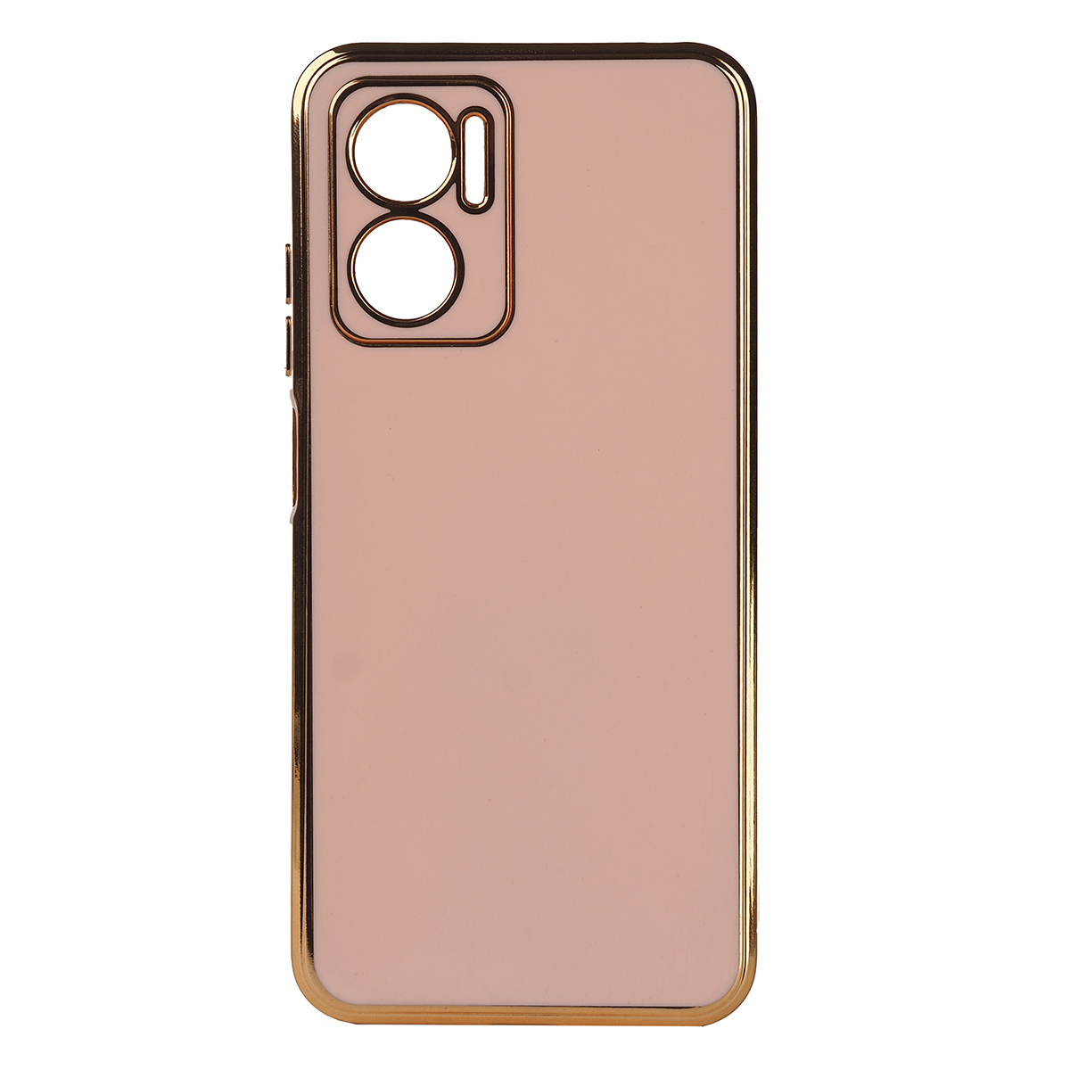 Xiaomi Uyumlu Redmi Note 11E Kılıf Tuhatu Bark Kapak-Rose gold