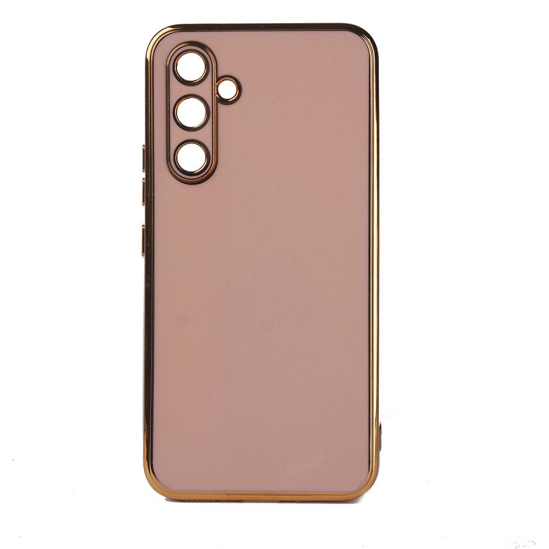 Galaxy Uyumlu A14 Kılıf Tuhatu Bark Kapak-Rose gold