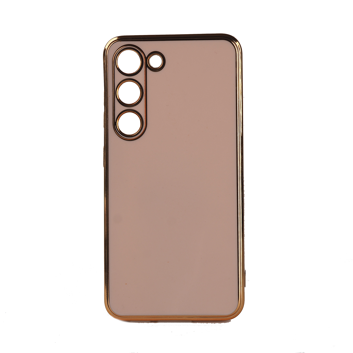 Galaxy Uyumlu S23 Plus Kılıf Tuhatu Bark Kapak-Rose gold