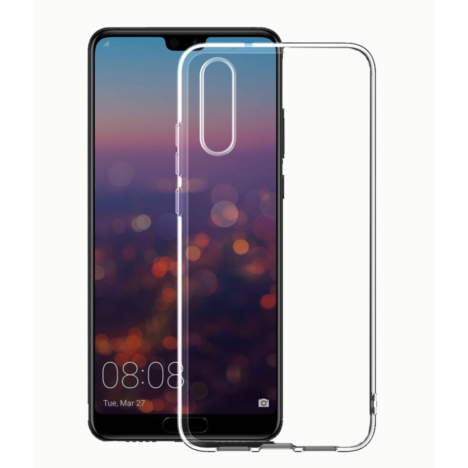 Huawei Uyumlu P20 Kılıf Tuhatu Süper Silikon Kapak