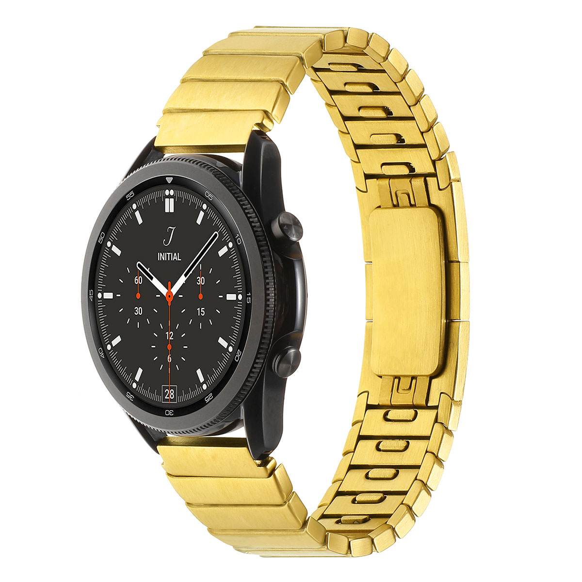 Gear S3 (22mm) Tuhatu Lisbon 22mm Metal Kordon-Gold