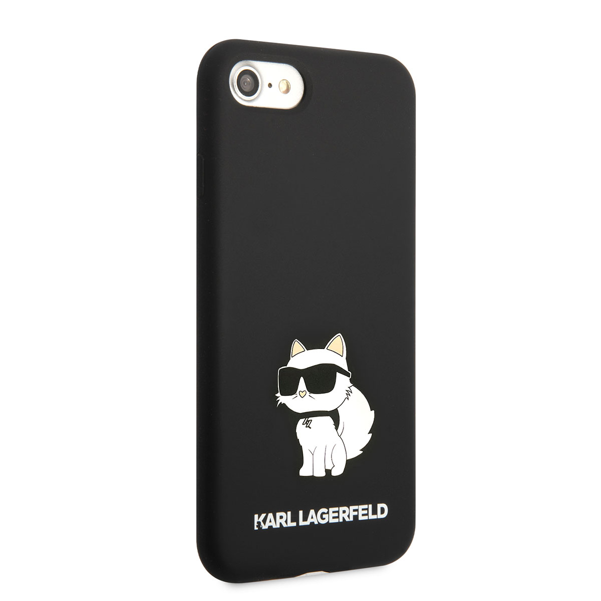 iPhone Uyumlu 7 Kılıf Karl Lagerfeld Silikon Choupette Dizayn Kapak