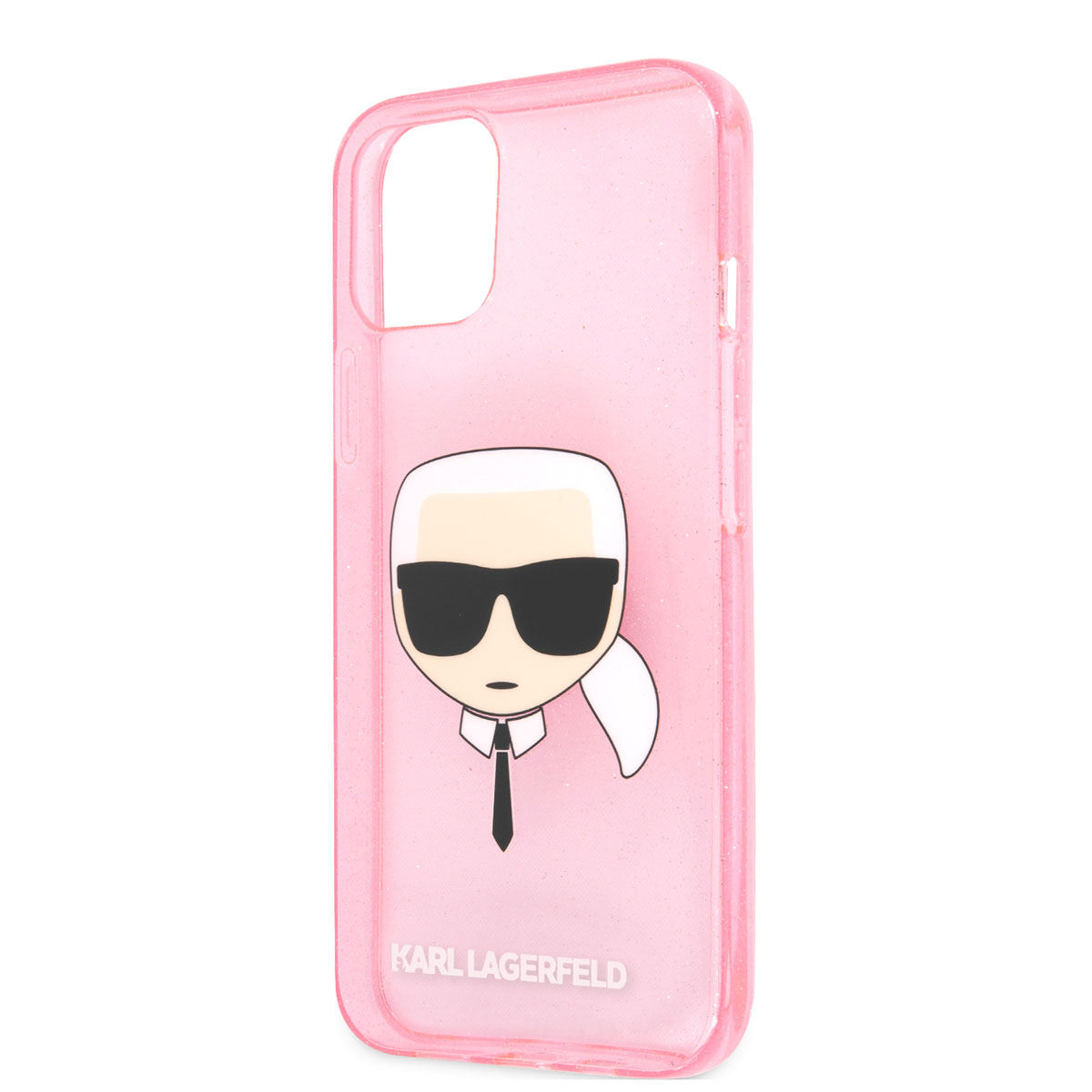 iPhone Uyumlu 11 Kılıf Karl Lagerfeld Transparan Karl Head Dizayn Kapak