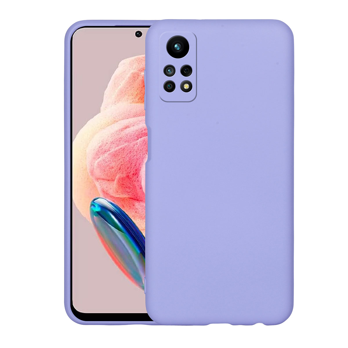 Xiaomi Uyumlu Redmi Note 12 Pro 4G Kılıf Tuhatu Mara Lansman Kapak-Lila