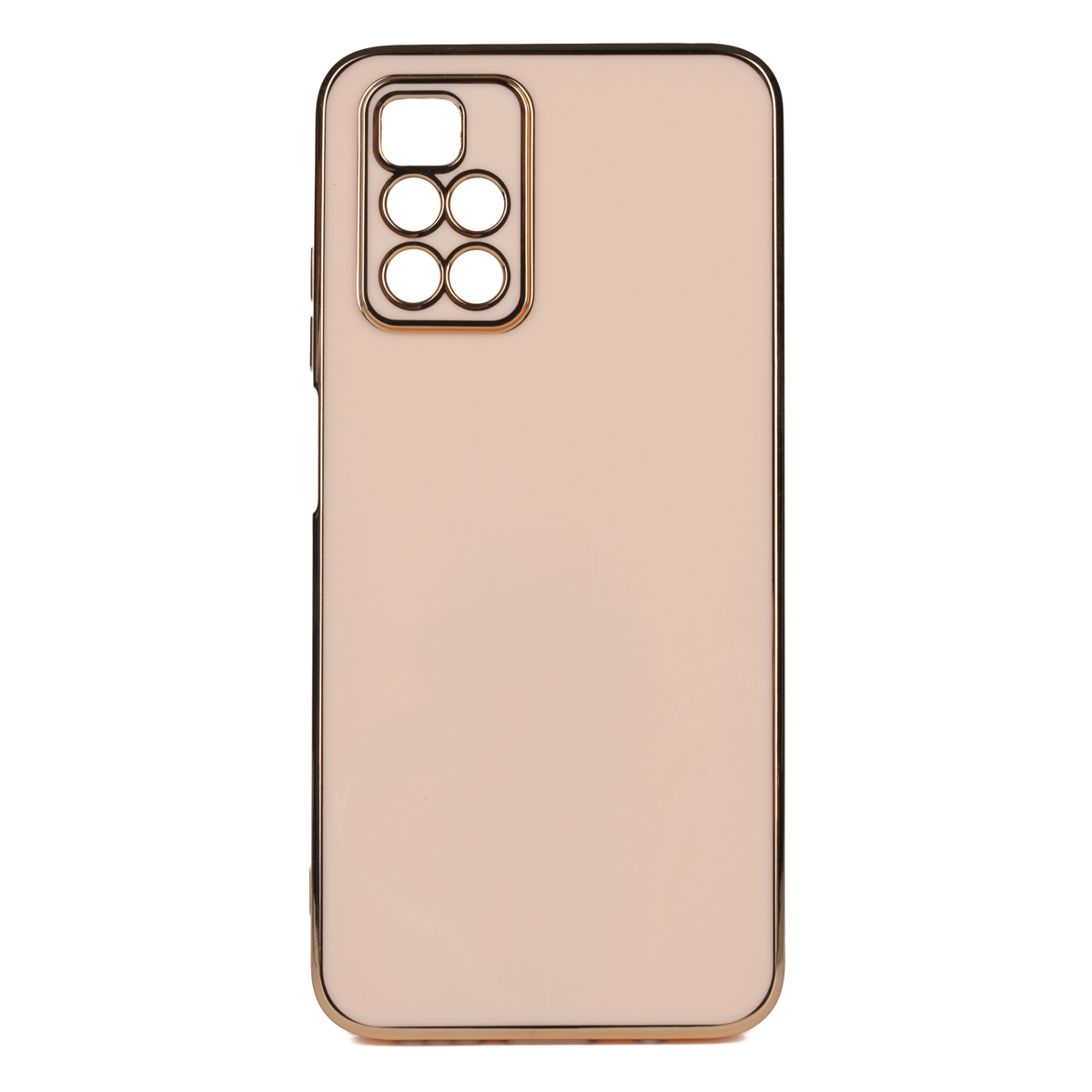 Xiaomi Uyumlu Redmi 10 2022 Kılıf Tuhatu Bark Kapak-Rose gold