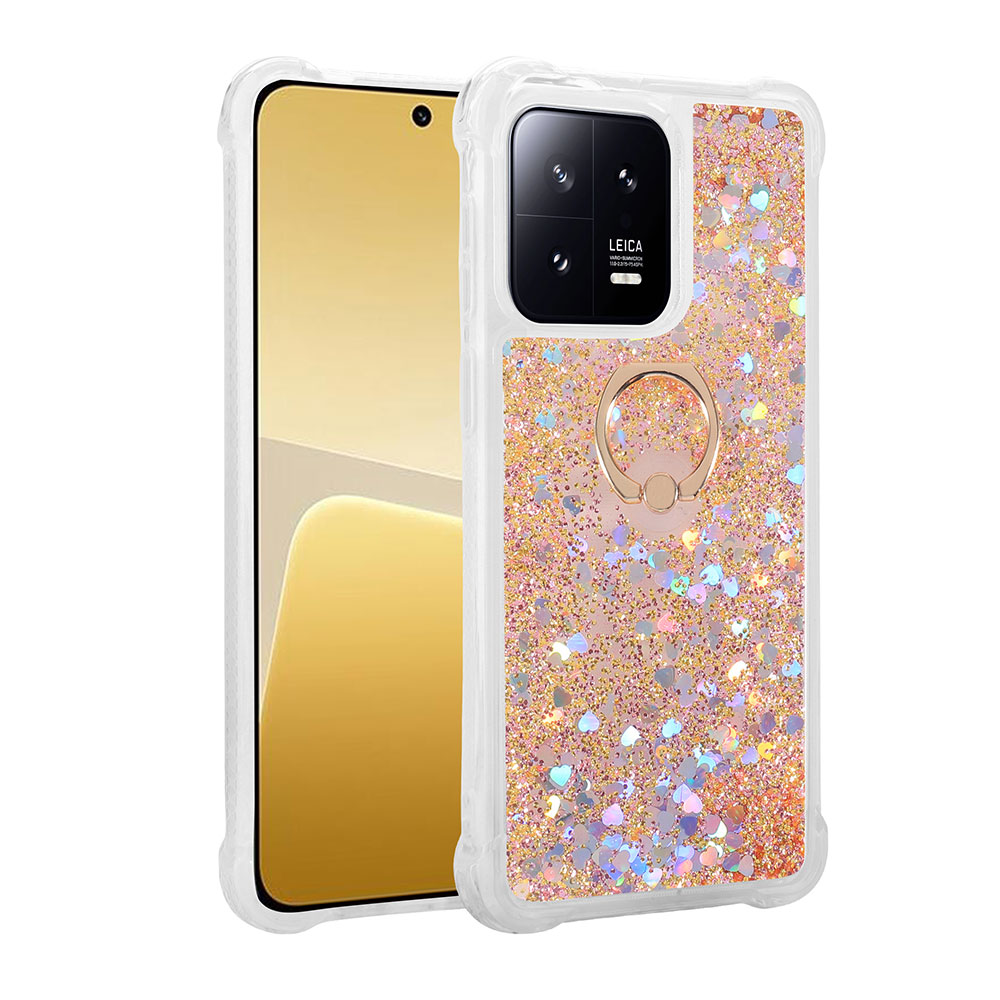 Xiaomi Uyumlu Mi 13 Pro Kılıf Tuhatu Milce Kapak-Gold