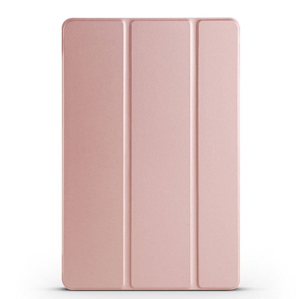 Xiaomi Uyumlu Redmi Pad SE 11’’ Tuhatu Smart Cover Standlı 1-1 Kılıf-Rose gold