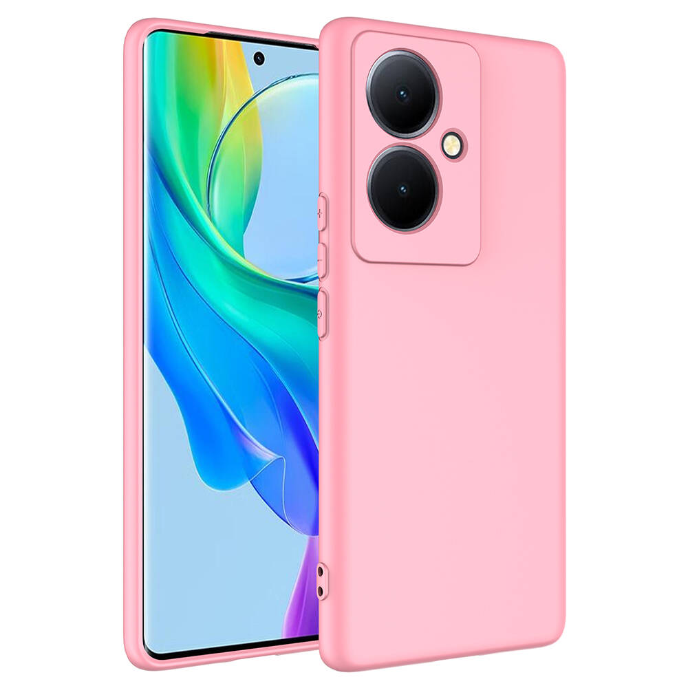 Vivo V29 Lite 5G Kılıf Tuhatu Mara Lansman Kapak-Pembe