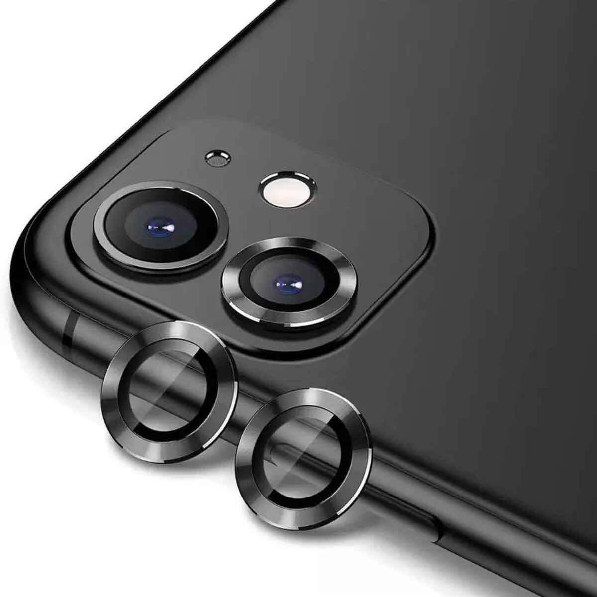 iPhone Uyumlu 11 Tuhatu CL-12 Premium Safir Parmak İzi Bırakmayan Anti-Reflective Kamera Lens Koruyucu