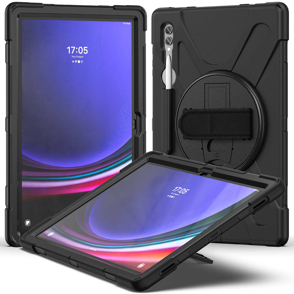 Galaxy Uyumlu Tab S9 Ultra Tuhatu Defender Tablet Silikon