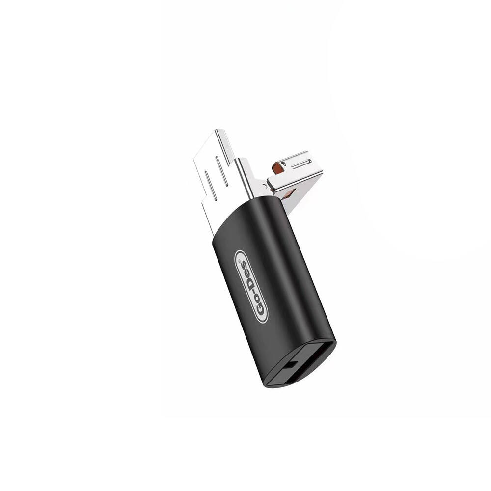 Go Des GD-CT191 TF to USB-A/Type-C 2in1 OTG Hafıza Kart Okuyucu