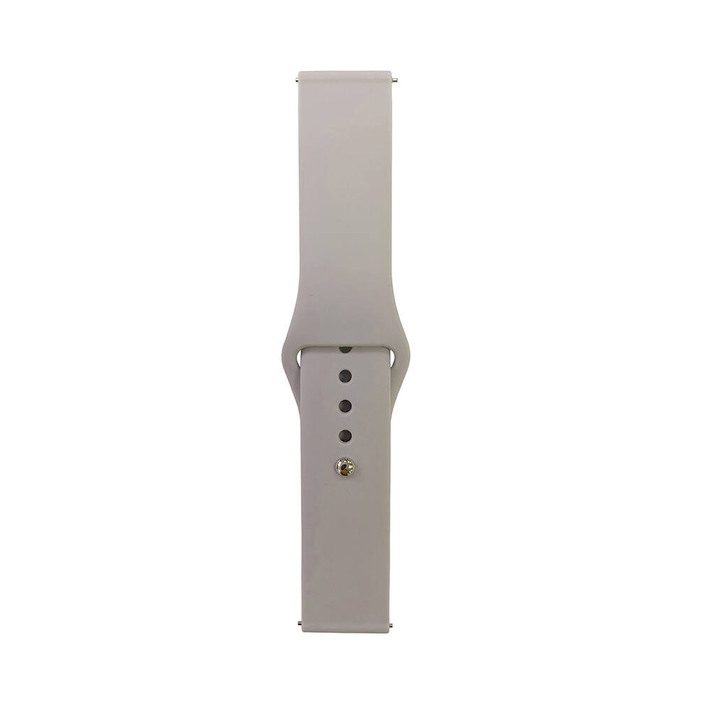 Huawei Uyumlu GT2 42mm Band Serisi 20mm Klasik Kordon Silikon Strap Kayış-Green brick