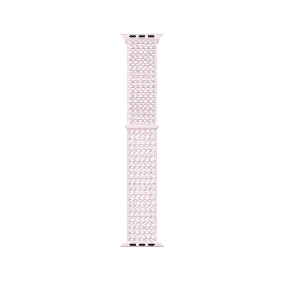 Watch 7 41mm Kordon Band-03 Serisi Hasır Strap Kayış-Pearl pink