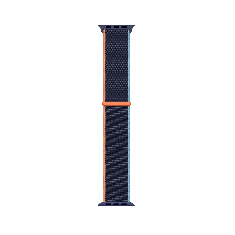 Watch 7 45mm Kordon Band-03 Serisi Hasır Strap Kayış-Deep navy