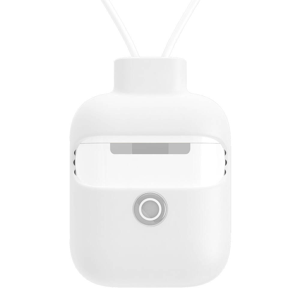 Airpods Uyumlu 2. Nesil Kılıf Boyun Askılı Jelly Bean Tasarımlı Kablosuz Şarj Özellikli Lisanslı Switcheasy ColorBuddy Kapak