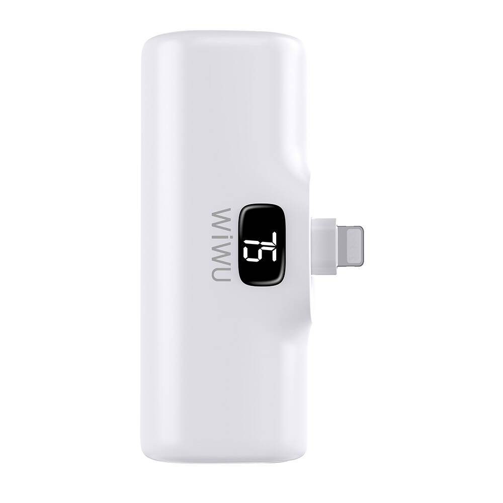 Wiwu Wi-P017 Capsule Serisi 2in1 Mini Taşınabilir Standlı Lightning Powerbank 5000mAh