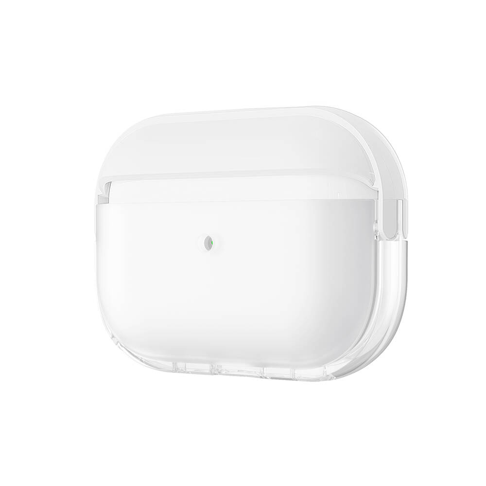 Airpods Uyumlu Pro Tuhatu Airbag 36 Darbelere Karşı Dayanıklı Kılıf-Şeffaf-beyaz