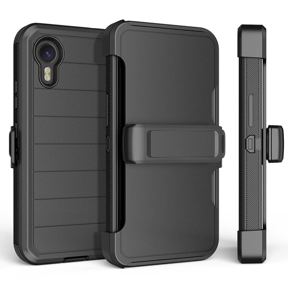 Galaxy Uyumlu XCover7 Pro Kılıf Tuhatu Double Clip Kapak