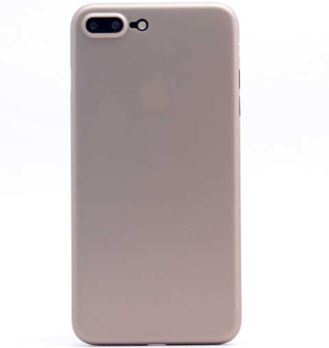 iPhone Uyumlu 8 Plus Kılıf Tuhatu 1.Kalite PP Silikon-Gold