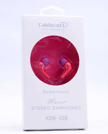 Caldecott KDK-208 Mp3 Stereo Kulaklık-Pembe