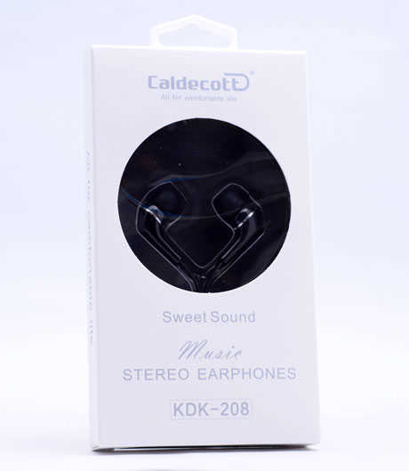 Caldecott KDK-208 Mp3 Stereo Kulaklık-Siyah