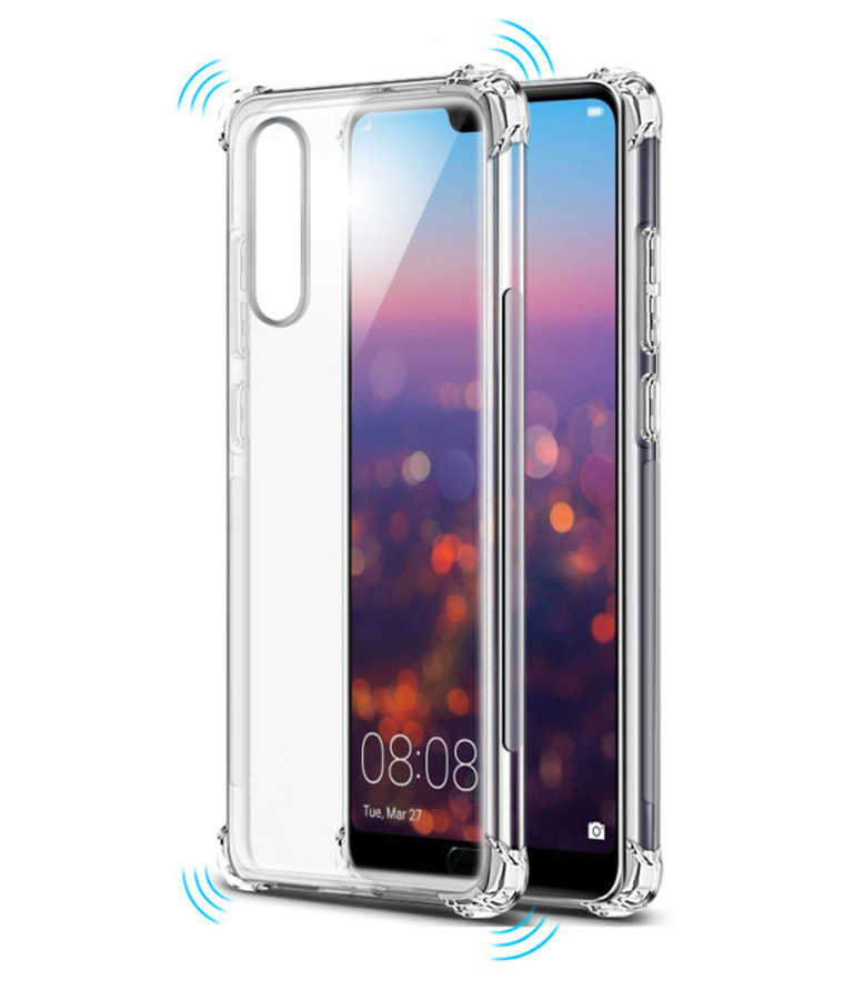 Huawei Uyumlu P20 Lite Kılıf Tuhatu Nitro Anti Shock Silikon