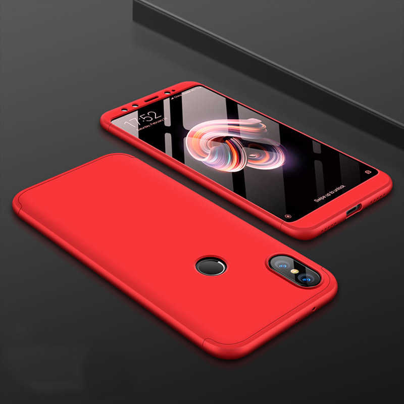 Xiaomi Uyumlu Mi 8 Kılıf Tuhatu Ays Kapak-Kırmızı