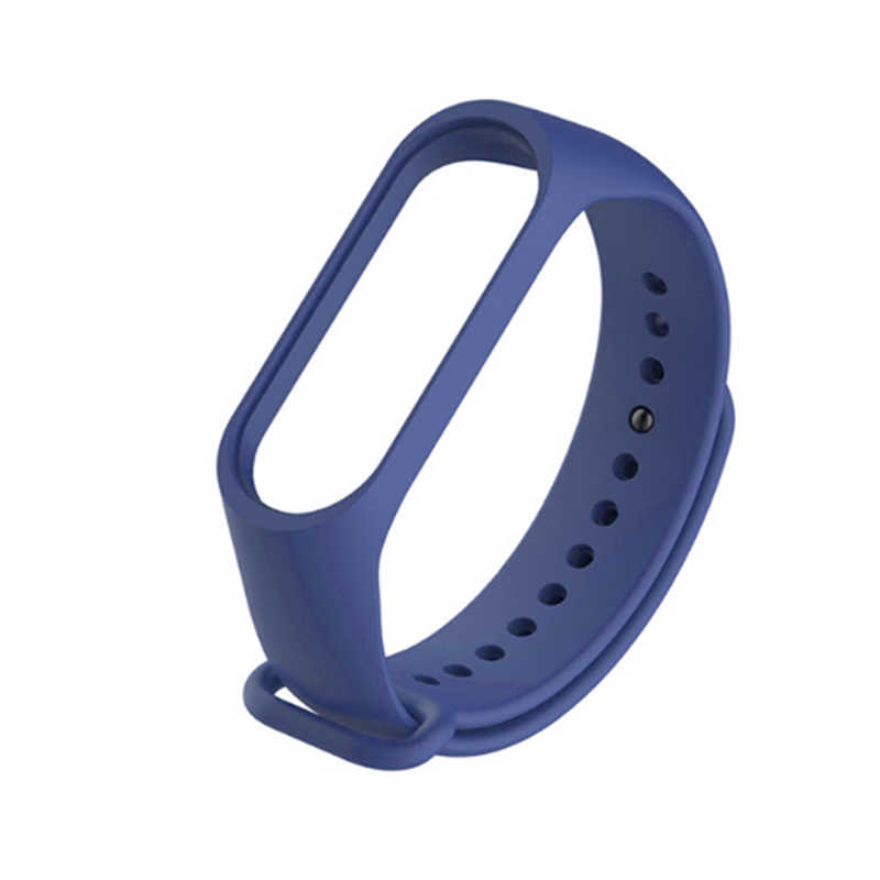 Xiaomi Uyumlu Mi Band 3 Silikon Kordon-Lacivert