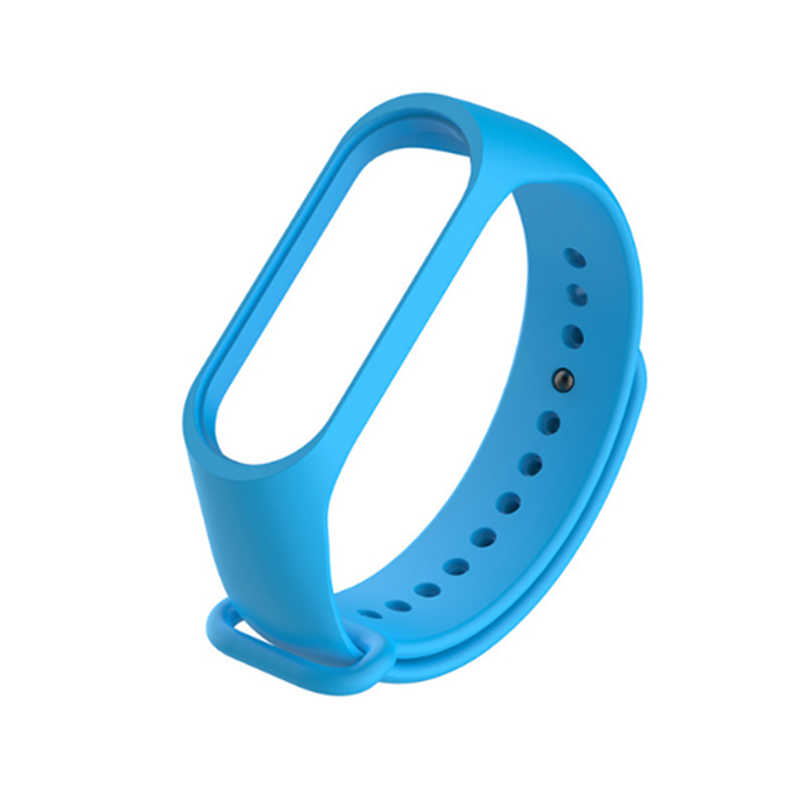 Xiaomi Uyumlu Mi Band 3 Silikon Kordon-Mavi